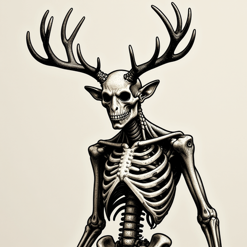Antlered Skull