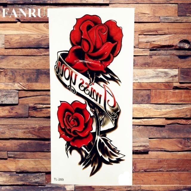 3D Scorpion Temporary Tattoos Sticker Body Arm Waterproof Wolf Tattoo Realistic Style For Women Men - TaTTTy