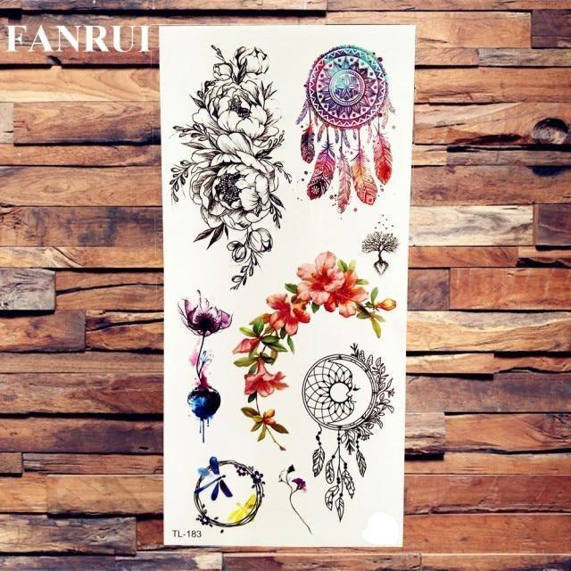 3D Scorpion Temporary Tattoos Sticker Body Arm Waterproof Wolf Tattoo Realistic Style For Women Men - TaTTTy