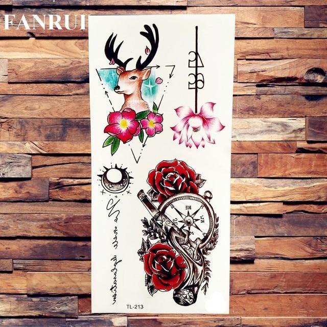 3D Scorpion Temporary Tattoos Sticker Body Arm Waterproof Wolf Tattoo Realistic Style For Women Men - TaTTTy