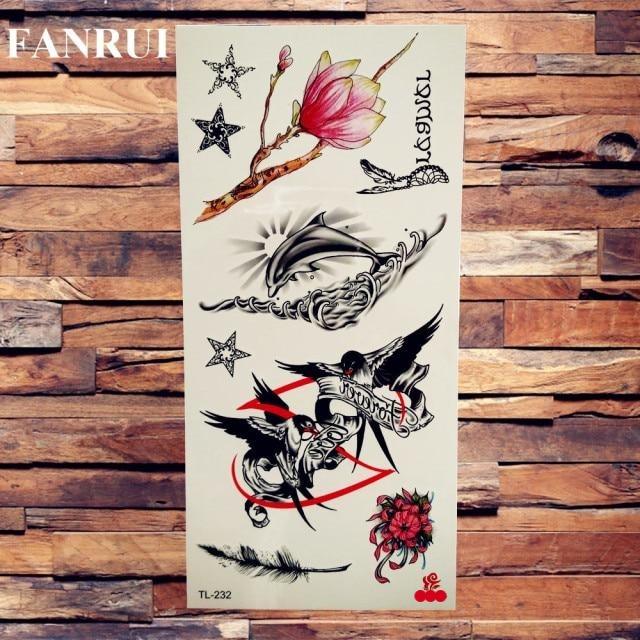 3D Scorpion Temporary Tattoos Sticker Body Arm Waterproof Wolf Tattoo Realistic Style For Women Men - TaTTTy
