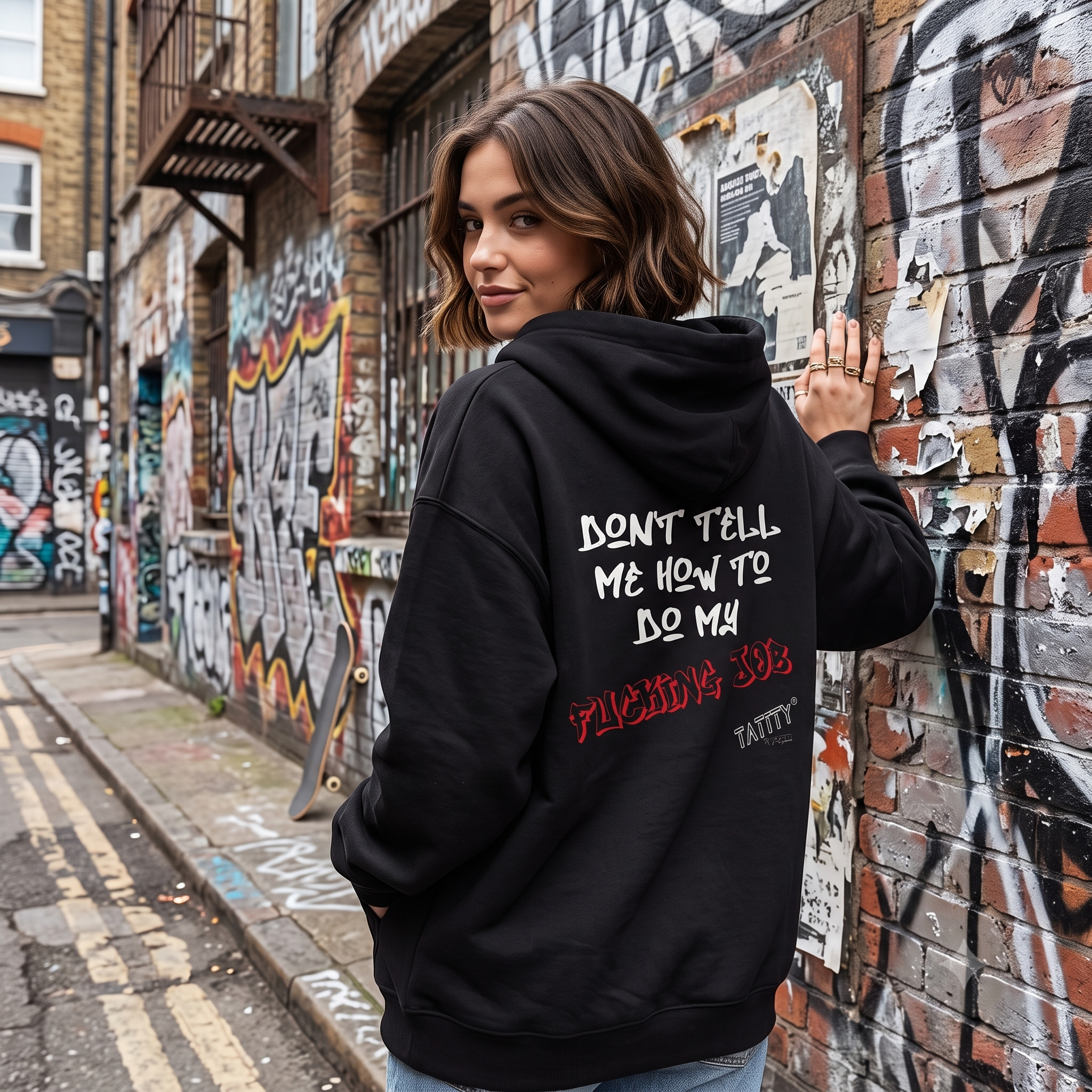 Don't Tell Me How To Do My Fucking Job Hoodie | TaTTTy - TaTTTy