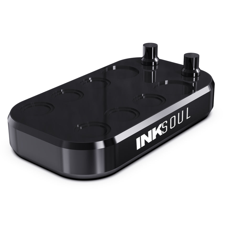INKSOUL® TATTOO INK CUP MIXER 8 sites Aluminum alloy frame - TaTTTy