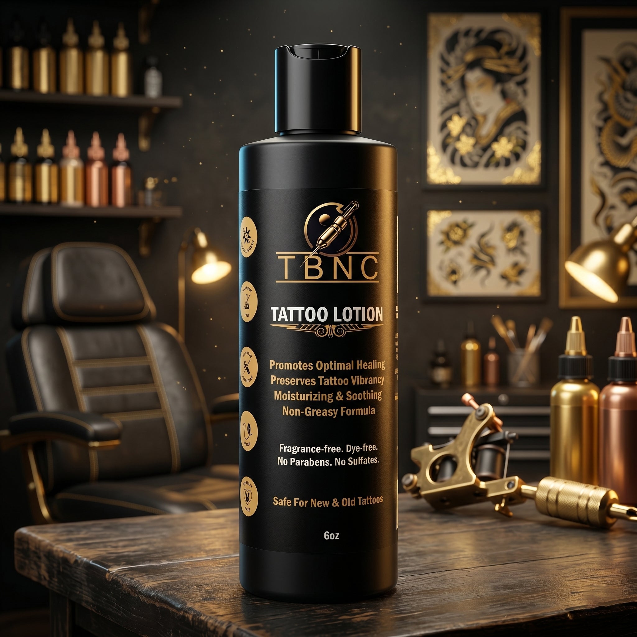 Tattoo Aftercare Lotion - Unscented - TaTTTy