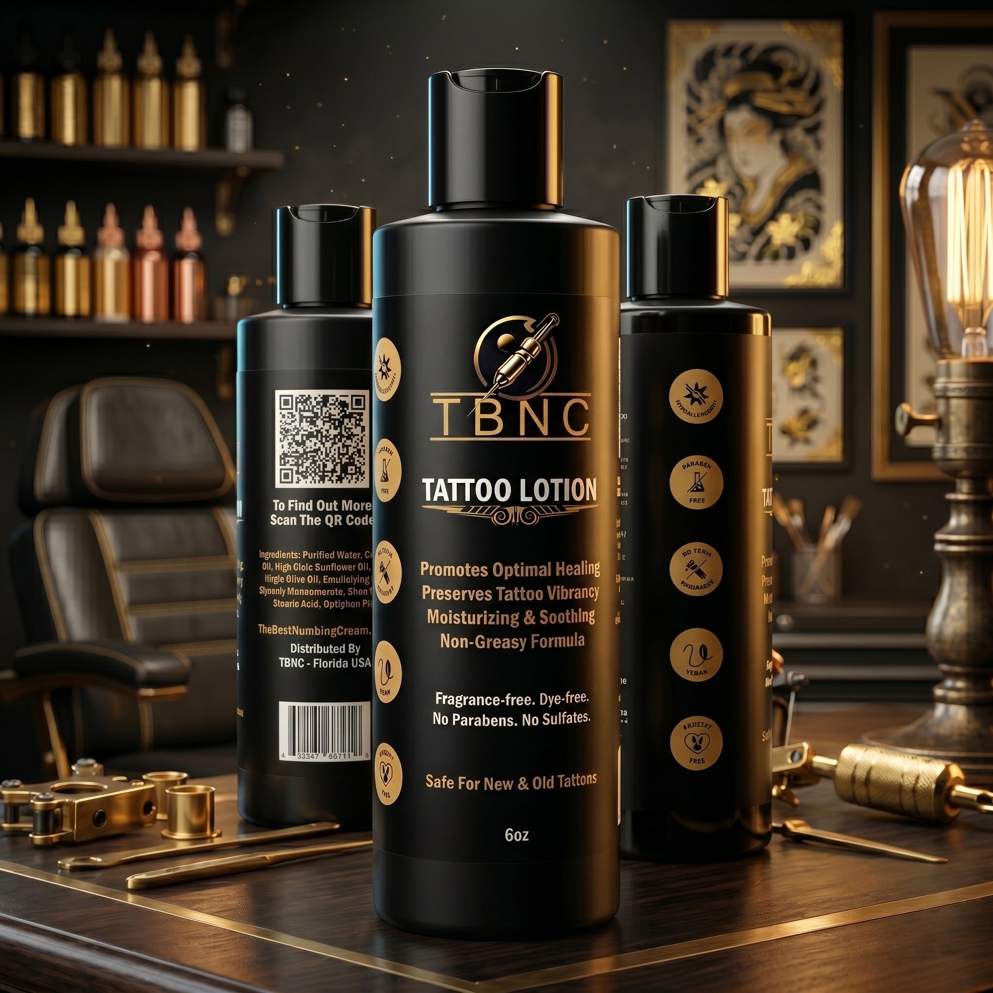 Tattoo Aftercare Lotion - Unscented - TaTTTy