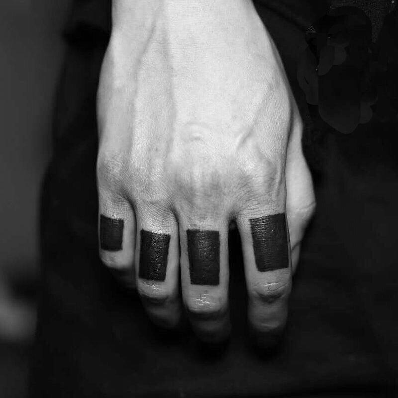 Black Clown Temporary Tattoo Sticker Body Art Arm Waist Fake Waterproof Tattoos Elegant Small Design For Men Women - TaTTTy