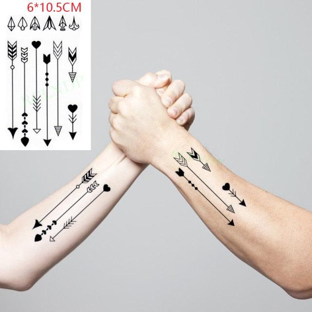 Different Small Waterproof Temporary Tattoo Sticker Cute Tatto Flash Tattoos Small Size Colorful Design for Kids Mens Womens - TaTTTy