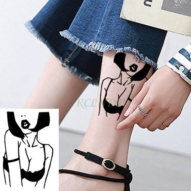 Different Small Waterproof Temporary Tattoo Sticker Cute Tatto Flash Tattoos Small Size Colorful Design for Kids Mens Womens - TaTTTy