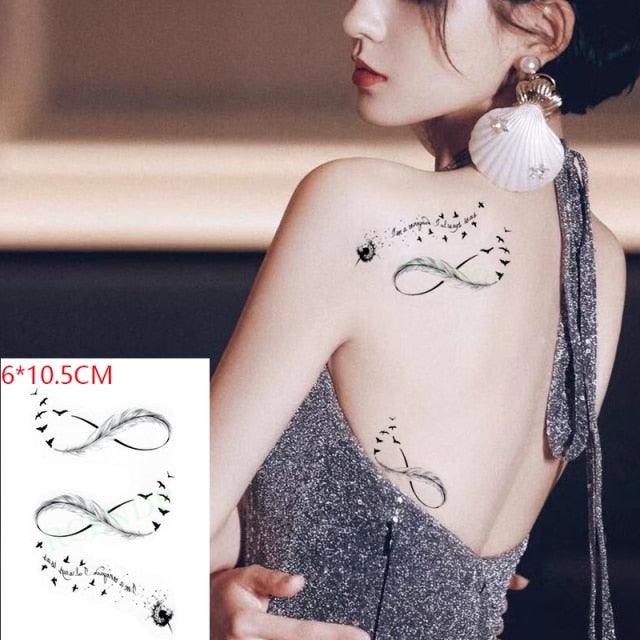 Different Small Waterproof Temporary Tattoo Sticker Cute Tatto Flash Tattoos Small Size Colorful Design for Kids Mens Womens - TaTTTy