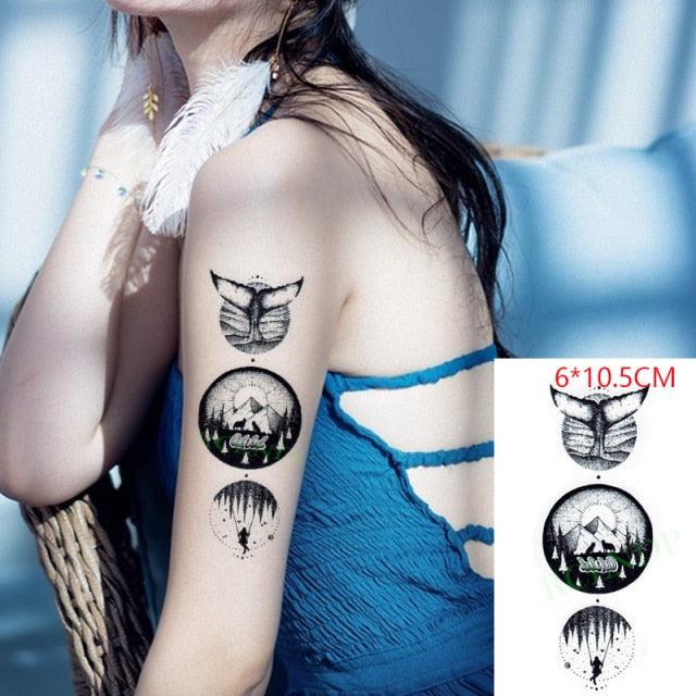 Different Small Waterproof Temporary Tattoo Sticker Cute Tatto Flash Tattoos Small Size Colorful Design for Kids Mens Womens - TaTTTy
