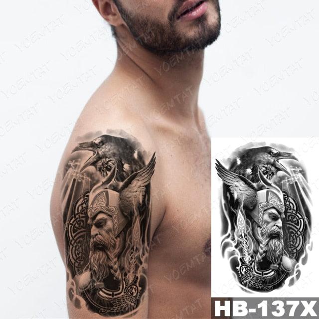 Different Stylish Waterproof Temporary Tattoo Sticker Heart Knife Angel Makeup Tattoos For Women Men - TaTTTy
