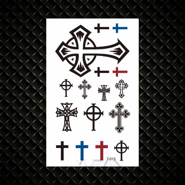 Fashion Small Sexy Black Temporary Waterproof Tattoo Cute Star Heart Tattoos Sticker Body Finger Tattoo For Kids Womens - TaTTTy