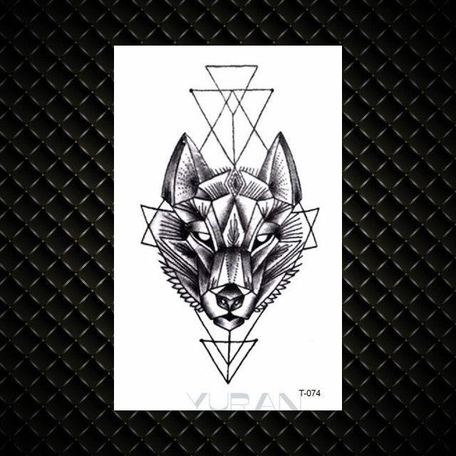 Fashion Small Sexy Black Temporary Waterproof Tattoo Cute Star Heart Tattoos Sticker Body Finger Tattoo For Kids Womens - TaTTTy