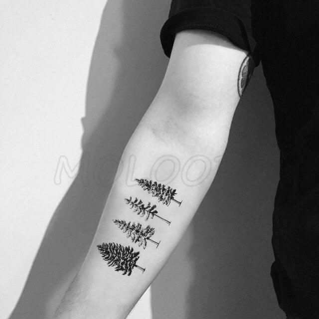 Luxury Womens Different Temporary Waterproof Tattoo Sticker Feather Dandelion Tattoos For Makeup Party - TaTTTy
