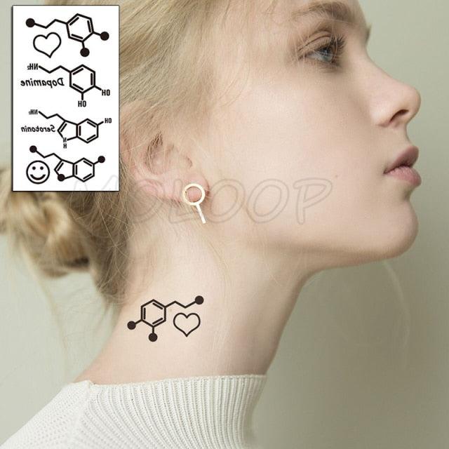 Luxury Womens Different Temporary Waterproof Tattoo Sticker Feather Dandelion Tattoos For Makeup Party - TaTTTy
