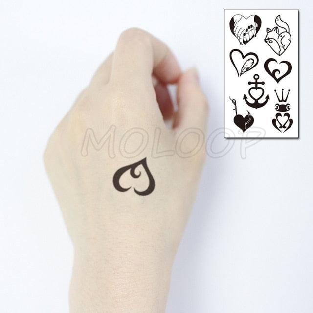 Luxury Womens Different Temporary Waterproof Tattoo Sticker Feather Dandelion Tattoos For Makeup Party - TaTTTy