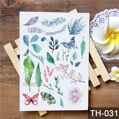 New Different Animals Waterproof Temporary Sticker Tattoo Cute Little Colorful Children Tattoos - TaTTTy