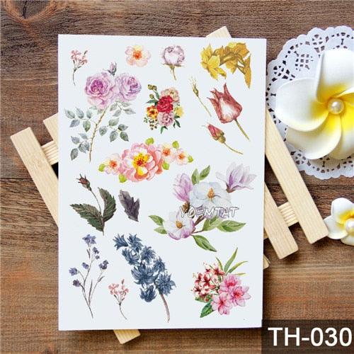 New Different Animals Waterproof Temporary Sticker Tattoo Cute Little Colorful Children Tattoos - TaTTTy