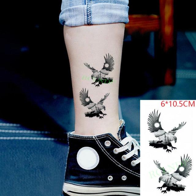 New Different Waterproof Temporary Tattoo Cute Fox Dog Luxury Animal Stickers Tattoo Colorful Modern Design For Adults Kids - TaTTTy