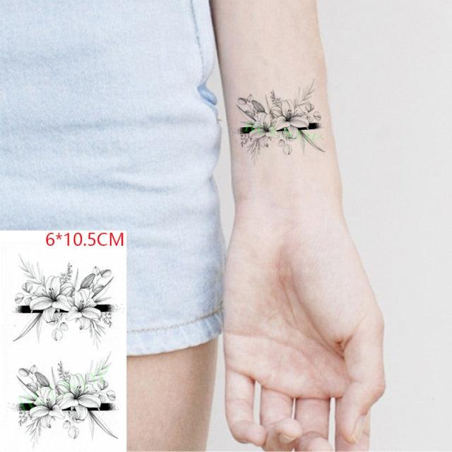 New Different Waterproof Temporary Tattoo Cute Fox Dog Luxury Animal Stickers Tattoo Colorful Modern Design For Adults Kids - TaTTTy