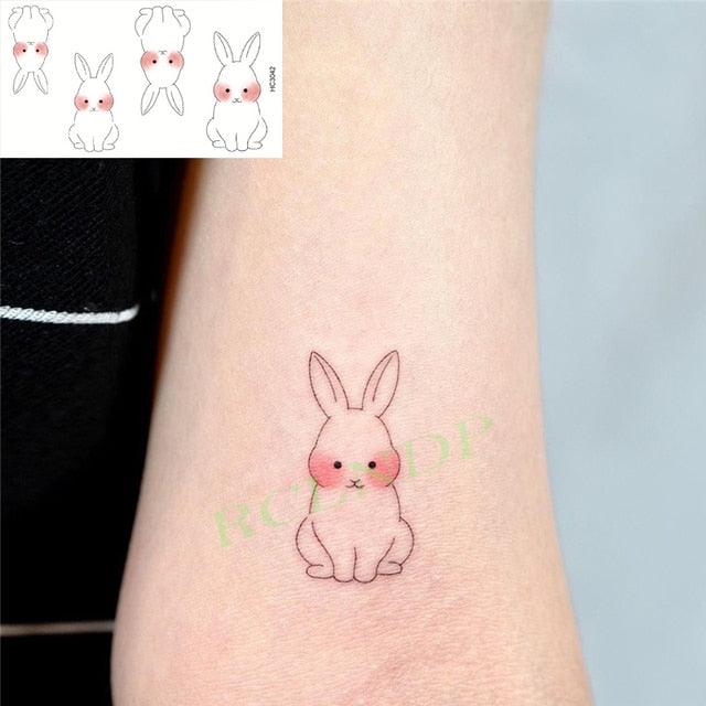 New Different Waterproof Temporary Tattoo Cute Fox Dog Luxury Animal Stickers Tattoo Colorful Modern Design For Adults Kids - TaTTTy