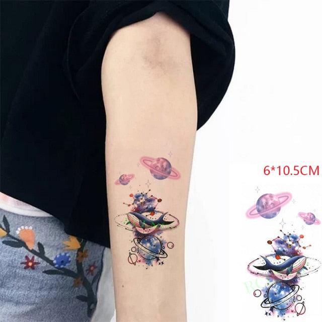 New Different Waterproof Temporary Tattoo Cute Fox Dog Luxury Animal Stickers Tattoo Colorful Modern Design For Adults Kids - TaTTTy