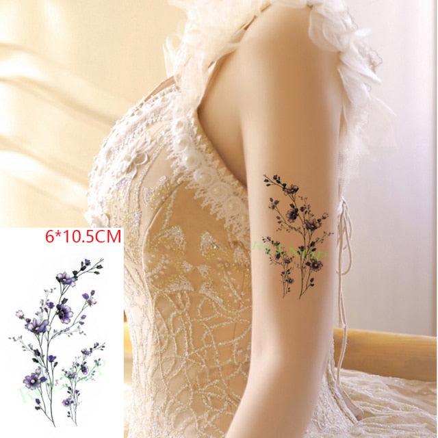 New Different Waterproof Temporary Tattoo Cute Fox Dog Luxury Animal Stickers Tattoo Colorful Modern Design For Adults Kids - TaTTTy