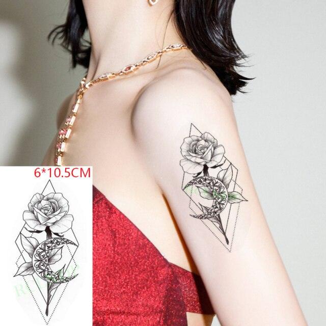New Different Waterproof Temporary Tattoo Cute Fox Dog Luxury Animal Stickers Tattoo Colorful Modern Design For Adults Kids - TaTTTy