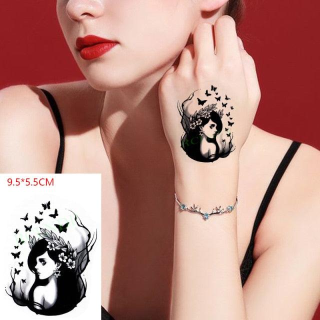 Waterproof Animal Temporary Tattoo Sticker Wolf Modern Tatoo Foot Neck Luxury Tattoos For Men Women - TaTTTy
