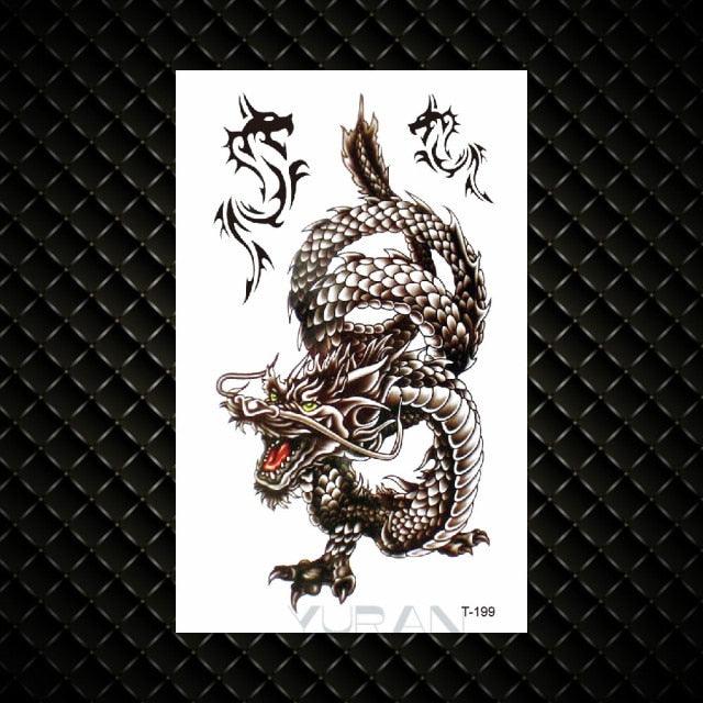Fashion Small Sexy Black Temporary Waterproof Tattoo Cute Star Heart Tattoos Sticker Body Finger Tattoo For Kids Womens - TaTTTy