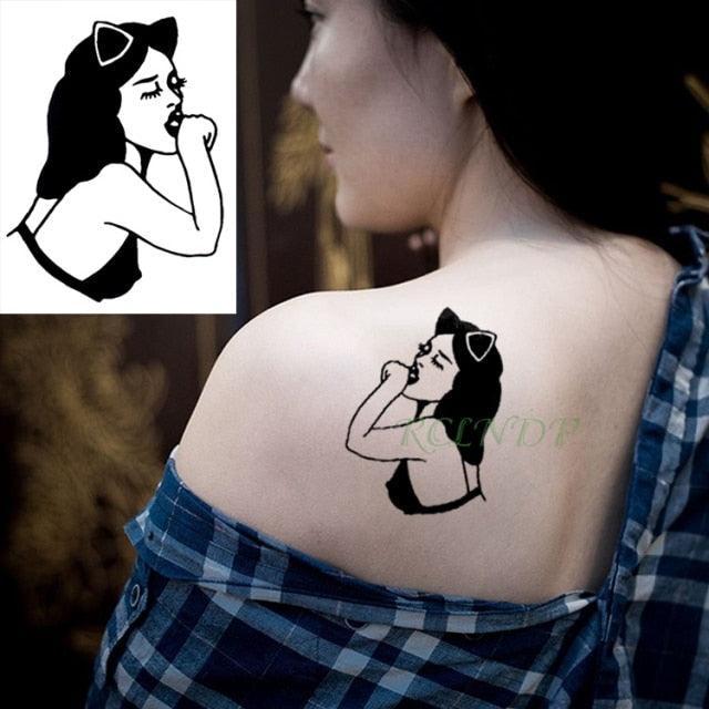 Different Small Waterproof Temporary Tattoo Sticker Cute Tatto Flash Tattoos Small Size Colorful Design for Kids Mens Womens - TaTTTy