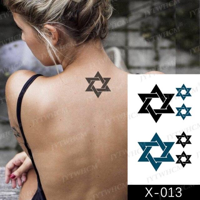 Women's Different Stickers Tattoo Temporary Waterproof Neck Arm Leg Tattoo Colorful Design - TaTTTy