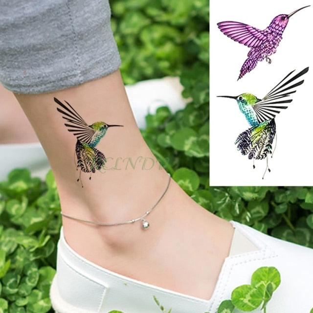 New Different Waterproof Temporary Tattoo Cute Fox Dog Luxury Animal Stickers Tattoo Colorful Modern Design For Adults Kids - TaTTTy