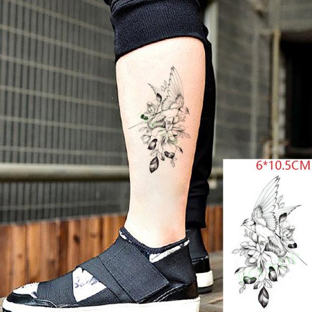 New Different Waterproof Temporary Tattoo Cute Fox Dog Luxury Animal Stickers Tattoo Colorful Modern Design For Adults Kids - TaTTTy