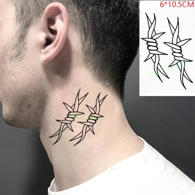 New Different Waterproof Temporary Tattoo Cute Fox Dog Luxury Animal Stickers Tattoo Colorful Modern Design For Adults Kids - TaTTTy