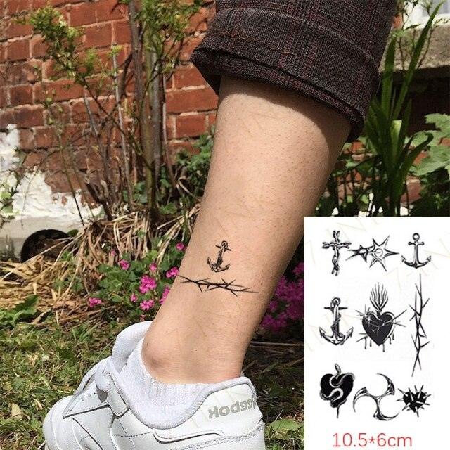 Waterproof Temporary Tattoo Lavender Stickers Butterfly Flower Luxury Small Tattoo For Body Arm - TaTTTy