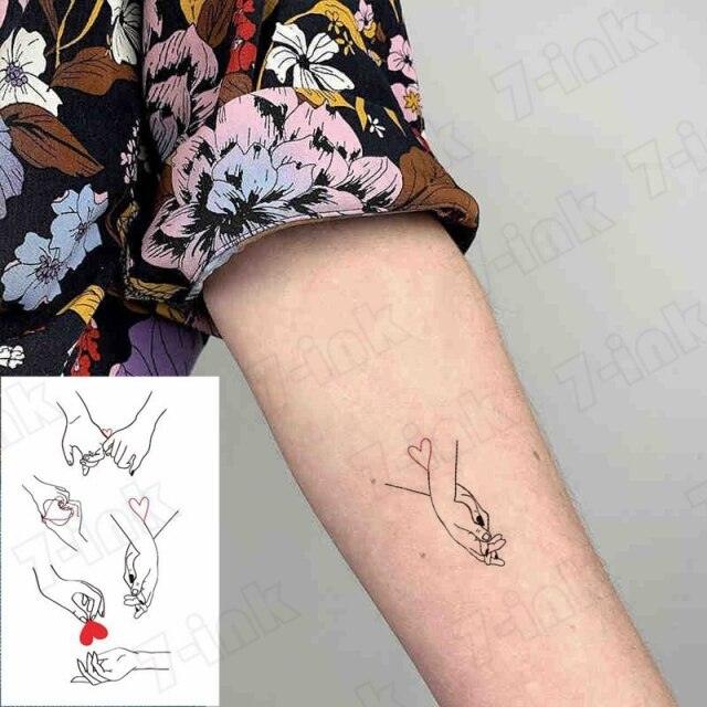 Waterproof Temporary Tattoo Lavender Stickers Butterfly Flower Luxury Small Tattoo For Body Arm - TaTTTy