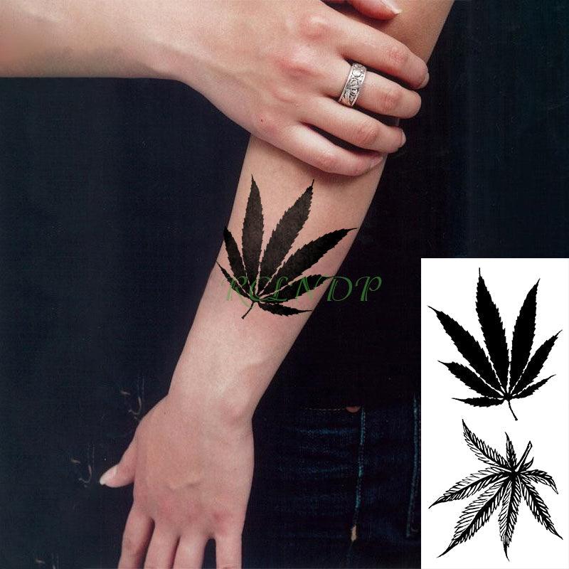57 Sheets Temporary Tattoo Stickers Set Waterproof Temporary Tattoo Waist Arm Modern Stylish Big Black Tattoos For Womens Mens - TaTTTy