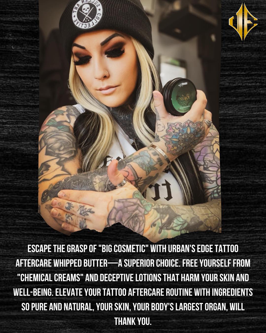 Raptor Whipped Tattoo Butter for Aftercare (Citrus Scent)
