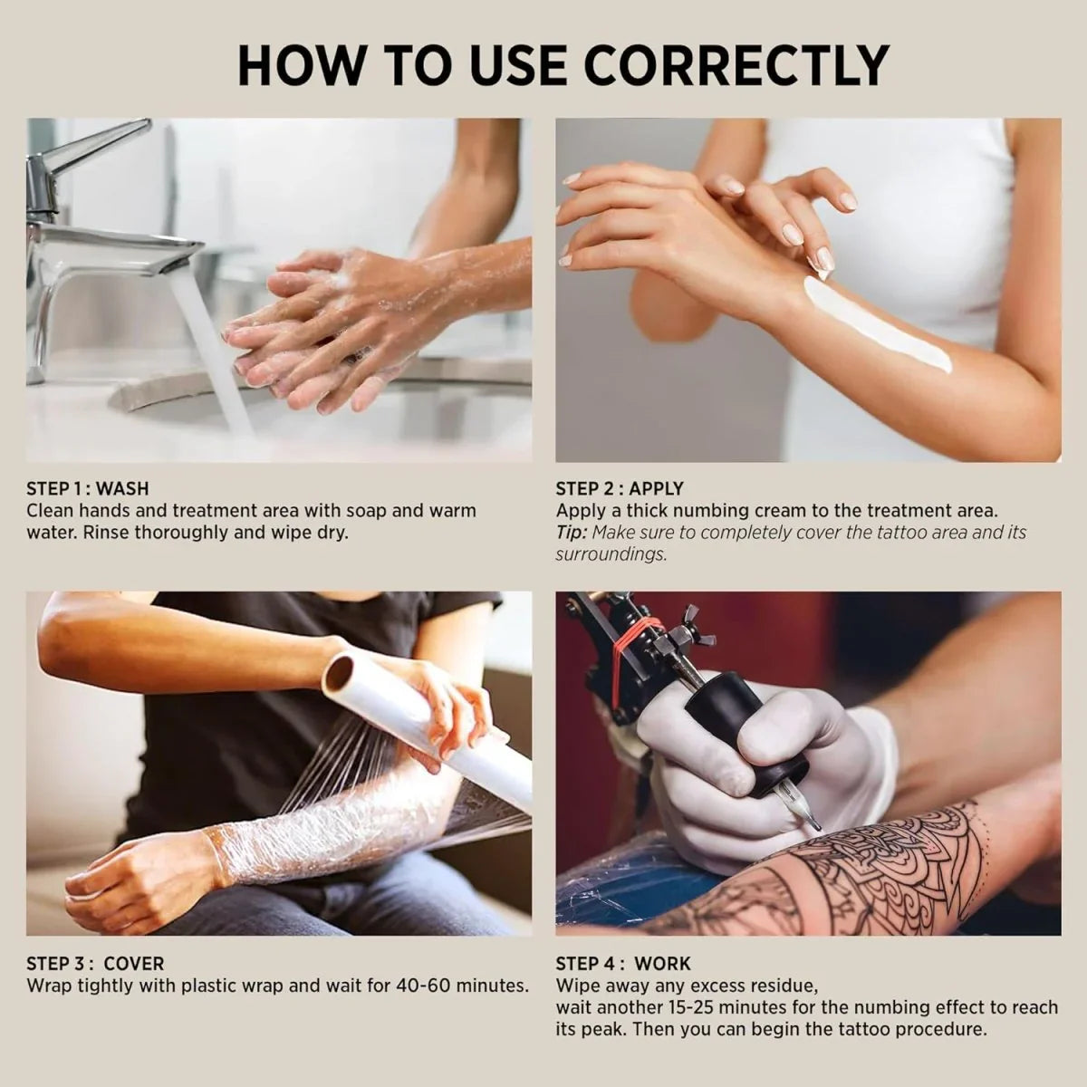Tattoo Numbing Cream - TaTTTy