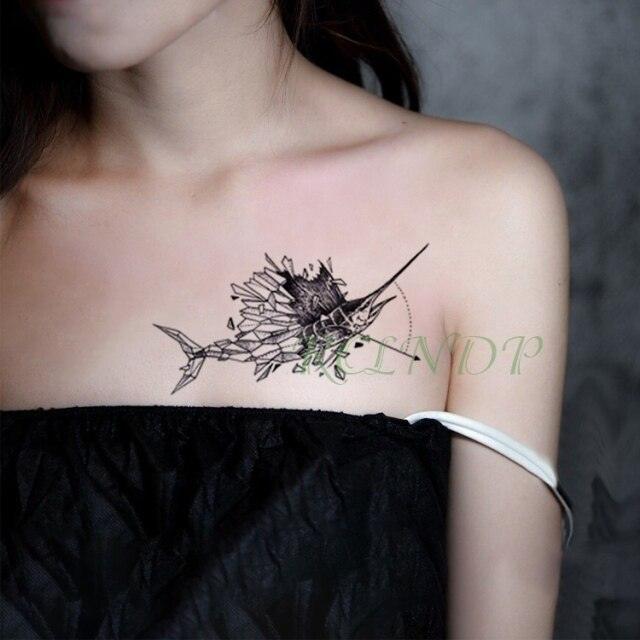 Waterproof Animal Temporary Tattoo Sticker Wolf Modern Tatoo Foot Neck Luxury Tattoos For Men Women - TaTTTy
