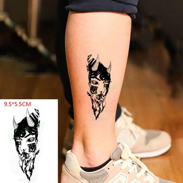 Waterproof Animal Temporary Tattoo Sticker Wolf Modern Tatoo Foot Neck Luxury Tattoos For Men Women - TaTTTy