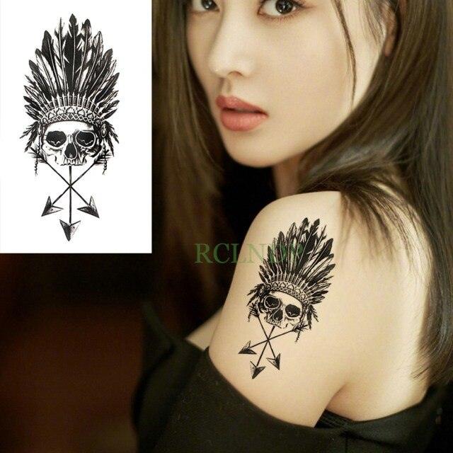 Waterproof Animal Temporary Tattoo Sticker Wolf Modern Tatoo Foot Neck Luxury Tattoos For Men Women - TaTTTy