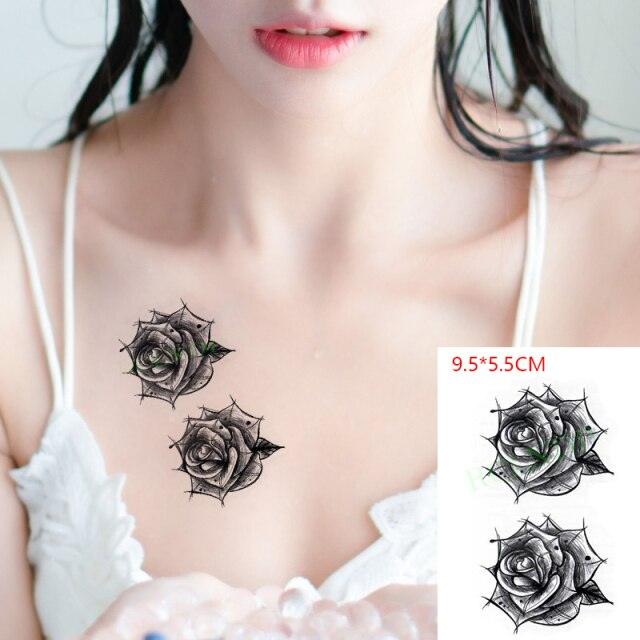 Waterproof Animal Temporary Tattoo Sticker Wolf Modern Tatoo Foot Neck Luxury Tattoos For Men Women - TaTTTy