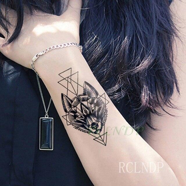 Waterproof Animal Temporary Tattoo Sticker Wolf Modern Tatoo Foot Neck Luxury Tattoos For Men Women - TaTTTy