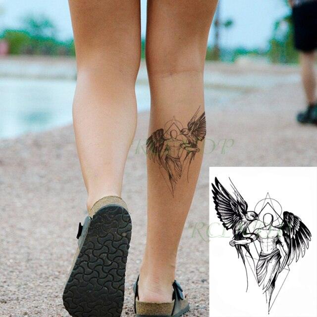 Waterproof Animal Temporary Tattoo Sticker Wolf Modern Tatoo Foot Neck Luxury Tattoos For Men Women - TaTTTy