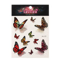 Waterproof Colorful Butterfly Temporary 3D Stickers Body Tattoos Various Styles For Womens - TaTTTy