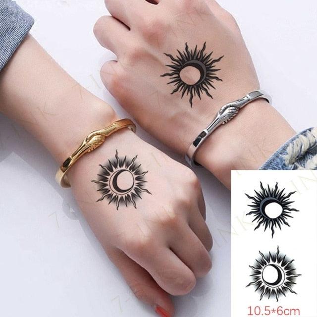 Waterproof Temporary Tattoo Lavender Stickers Butterfly Flower Luxury Small Tattoo For Body Arm - TaTTTy
