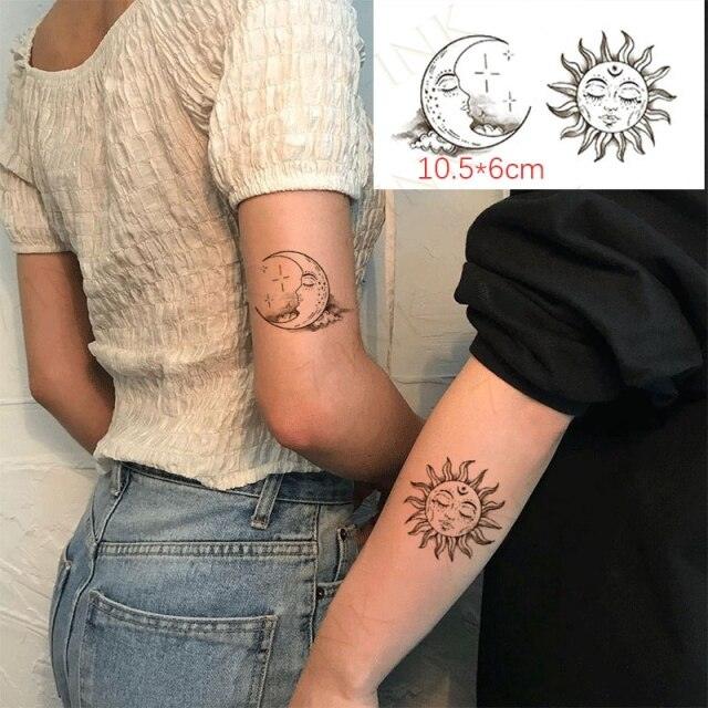 Waterproof Temporary Tattoo Lavender Stickers Butterfly Flower Luxury Small Tattoo For Body Arm - TaTTTy