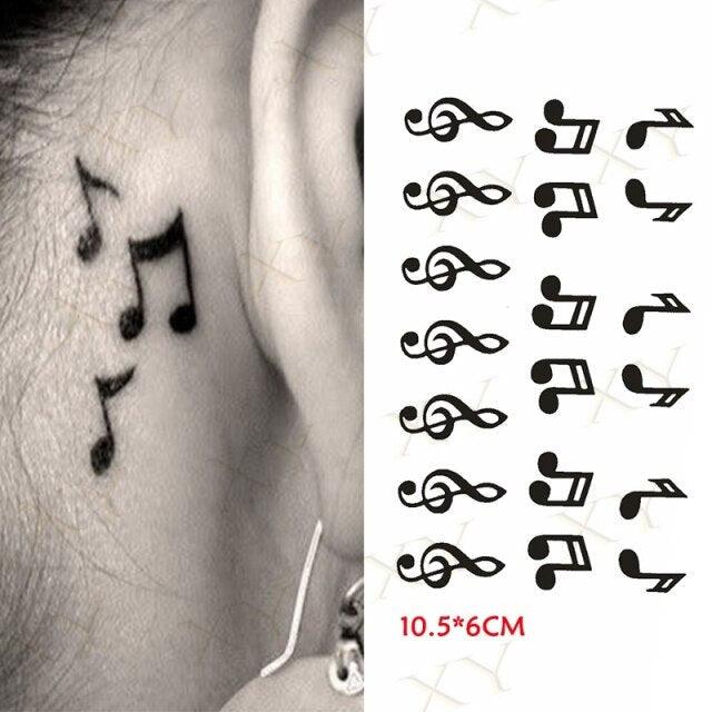 Waterproof Temporary Tattoo Lavender Stickers Butterfly Flower Luxury Small Tattoo For Body Arm - TaTTTy